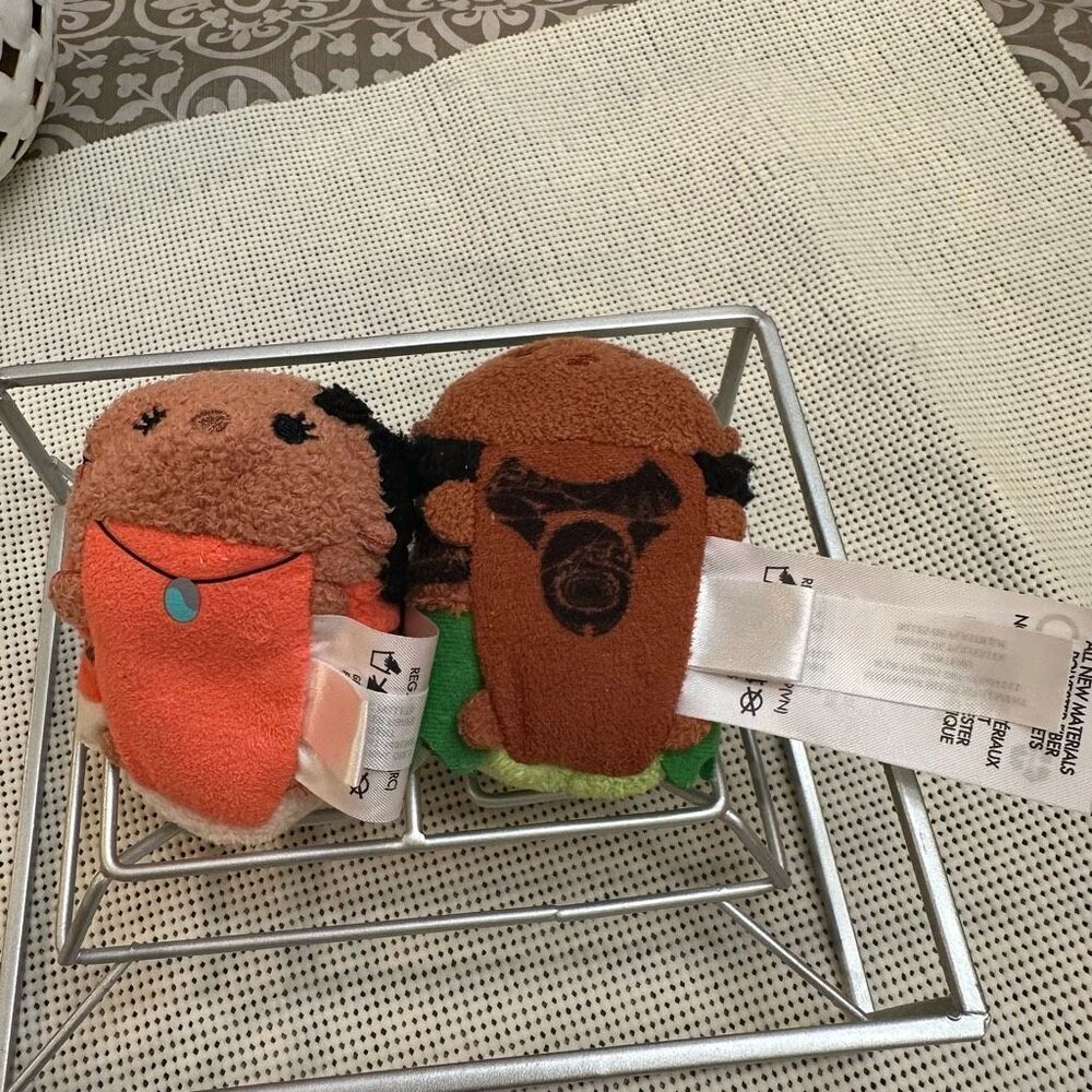 Disney Tsum Tsum Moana & Maui 2 Piece 3.5” Plushies Collectible Authentic Item - Picture 5 of 7